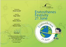 Eratosthenes Festivity 21 June