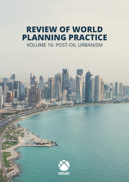 Review of World Planning Practice Volume 16: Post-Oil Urbanism