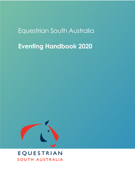 Equestrian South Australia Eventing Handbook 2020