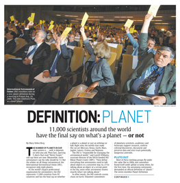 11000 Scientists Around the World Have the Final Say on What's a Planet