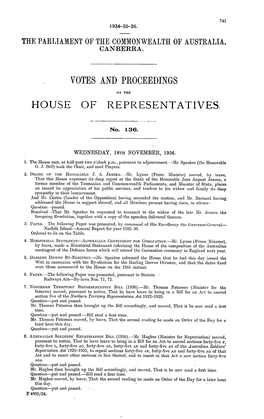 House of Representatives