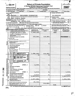 Form 990-PF Return of Private Foundation W