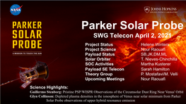 Parker Solar Probe Science Gateway
