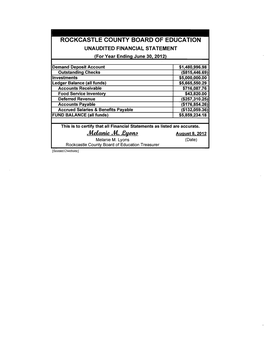 Annual Financial Report 2011-2012