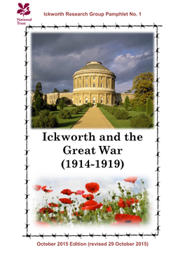Ickworth and the Great War (1914-1919)
