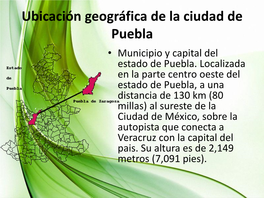 Clima, Flora Y Fauna Estado De Puebla
