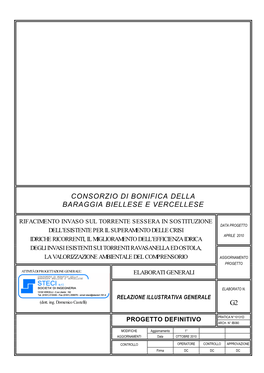 Consorzio Di Bonifica Della Baraggia Biellese E Vercellese G2