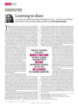 Perspective: Learning to Share