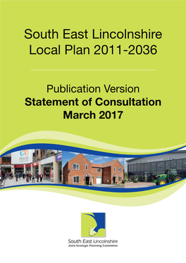 South East Lincolnshire Local Plan 2011-2036