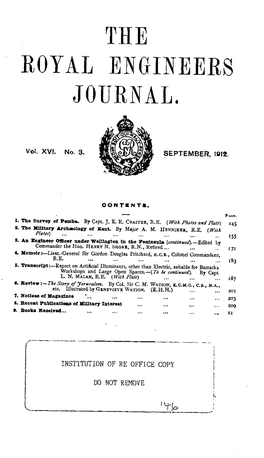 The Royal Engineers Journal