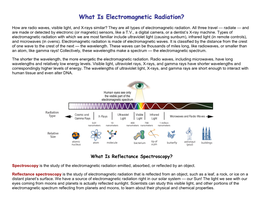 What Is Electromagnetic Radiation?