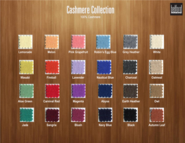 Cashmere Collection 100% Cashmere