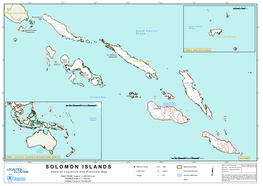 Solomon Islands !( Posarae Rob Mono I Roy I !( !( !( Boemboe Barora Fa I !(