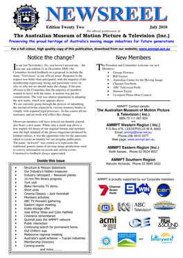 AMMPT Newsletter July No 22 2010