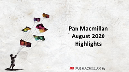 Pan Macmillan August 2020 Highlights Local Sermons of Soul Iman Rappetti