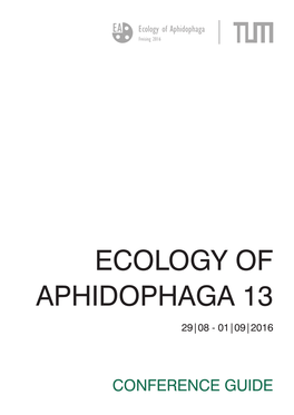 Ecology of Aphidophaga 13