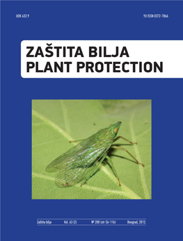 Zaštita Bilja Plant Protection