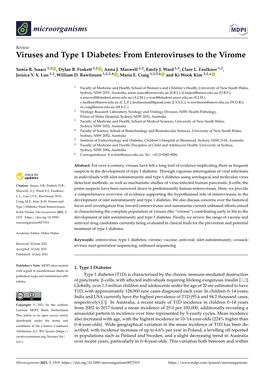 Viruses and Type 1 Diabetes: from Enteroviruses to the Virome