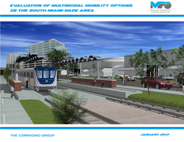Evaluation of Multimodal Mobility Options in the South Miami-Dade Area, January 2017