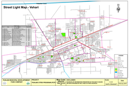 Street Light Map - Vehari