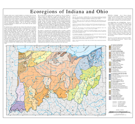 Ecoregions of Indiana and Ohio