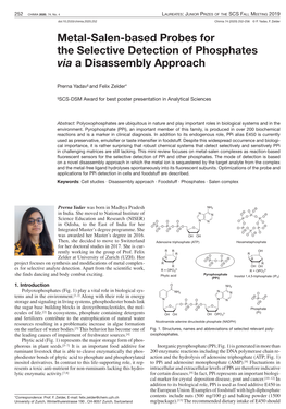 Metal-Salen-Based Probes for the Selective Detection of Phosphates&lt;I&gt;