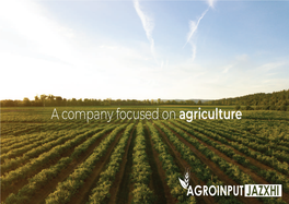 AGROINPUT JAZXHI Is a Well Established Agricultural Enterprise