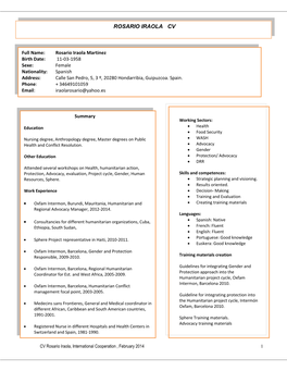 Download CV PDF