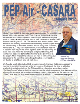 CASARA Newsletter August 2012.Cdr