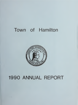 Town of Hamilton Annual Report