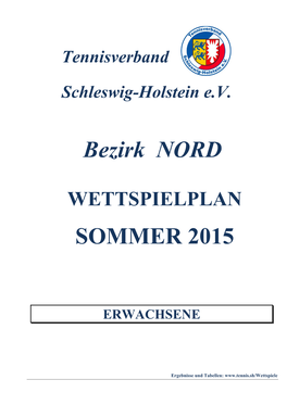 Bezirk NORD SOMMER 2015