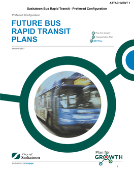 Future Bus Rapid Transit Plans