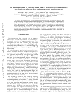 Arxiv:1707.05219V1 [Cond-Mat.Mtrl-Sci] 17 Jul 2017