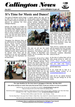 Callington Newsletter