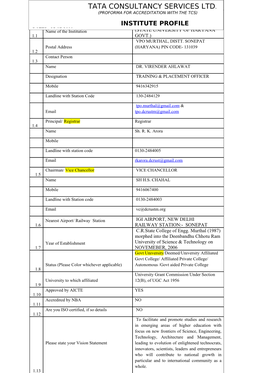 Tata Consultancy Services Ltd