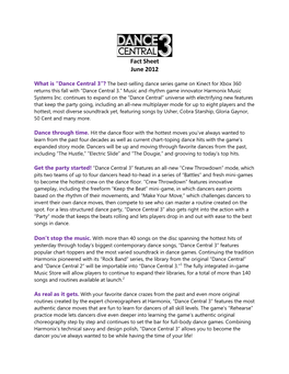 Fact Sheet June 2012