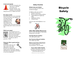 Bicycle Safety Brochure