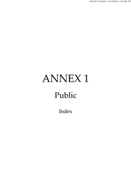 ANNEX 1 Public