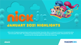 Nick Jr. January 2021 Highlights V3