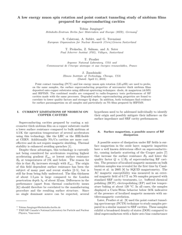 A Low Energy Muon Spin Rotation and Point Contact Tunneling Study of Niobium ﬁlms Prepared for Superconducting Cavities