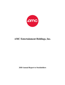 AMC Entertainment Holdings, Inc