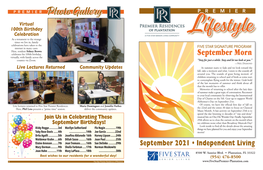 Independent Living Newsletter