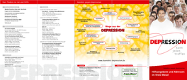 Bündnis Gegen Depression Kreis Wesel Flyer