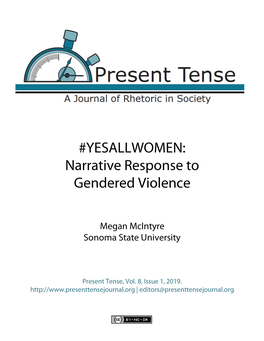 YESALLWOMEN: Narrative Response to Gendered Violence