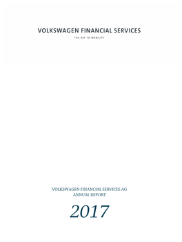 Volkswagen Financial Services Ag Annual Report 2017