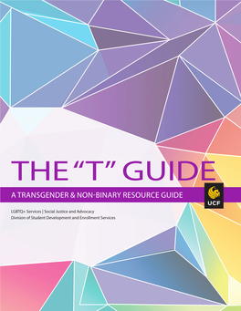 A Transgender & Non-Binary Resource Guide