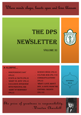 The Dps Newsletter