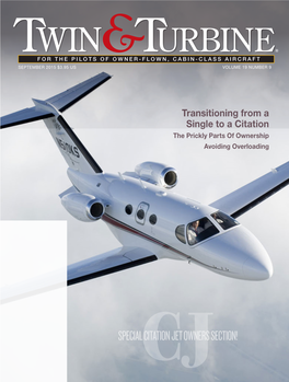 SPECIAL CITATION JET OWNERS SECTION! EDITOR Leroy Cook