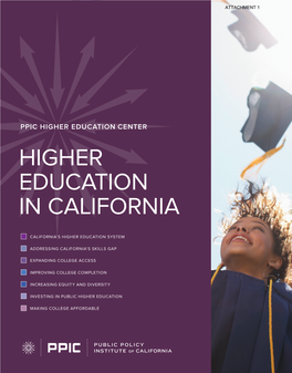 Higher Education in California