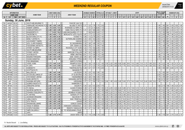 Weekend Regular Coupon 29/06/2019 10:33 1 / 6